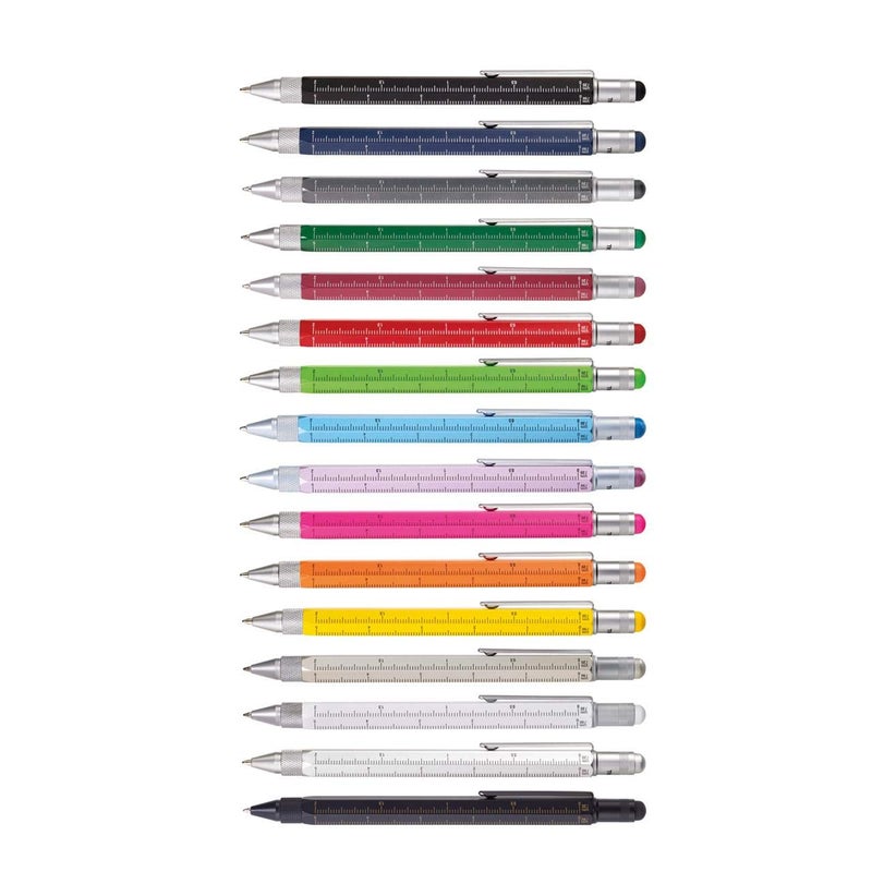 Troika Construction Ballpoint Pen, Red (PIP20RD) - Image 3